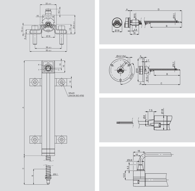 TEX系列直線位移傳感器 TEX系列直線位移傳感器