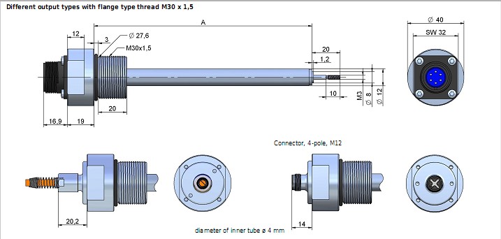 SM-HYD直線位移傳感器 SM-HYD直線位移傳感器