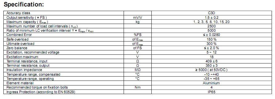 L6J1-C3D稱重傳感器 L6J1-C3D稱重傳感器